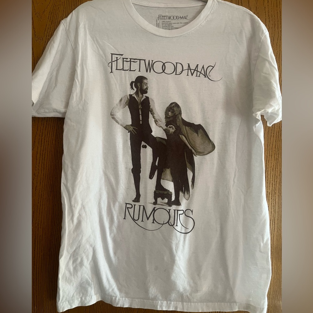 Fleetwood Mac White Graphic T-Shirt